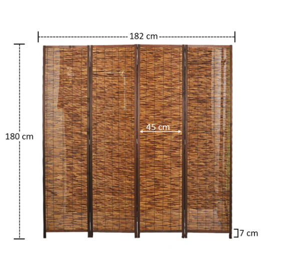 Four Panels Room Divider